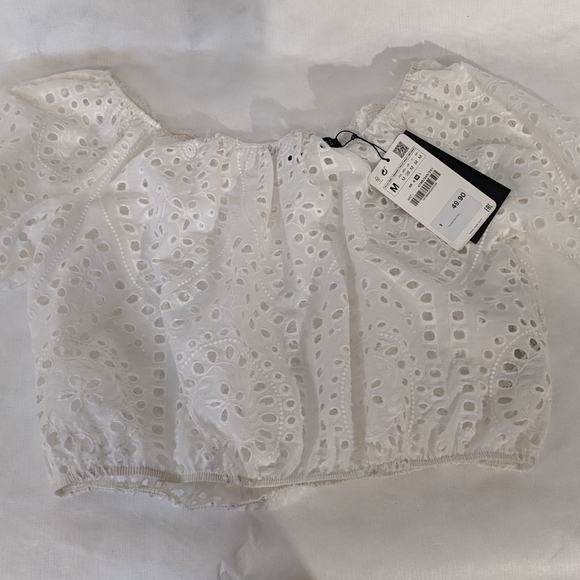 Zara lace top NWT - Picture 2 of 4